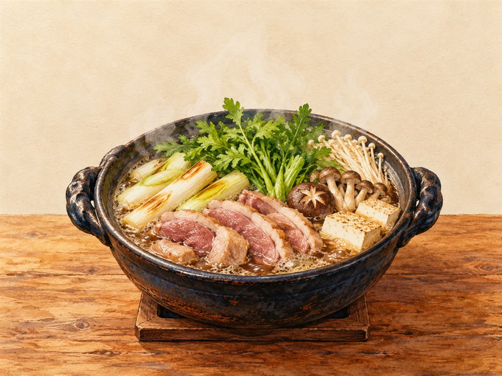 鴨鍋の料理イメージ