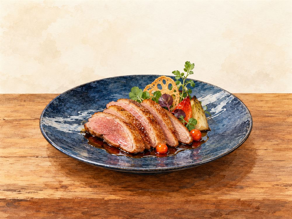鴨ローストの料理イメージ